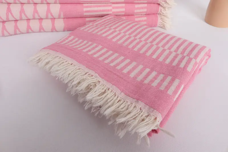 Bridesmaid Gift Towel, 70x38 Cotton Fish Design Towel, Turkish hand towel, Wedding Anniversary Gift, Valentines Day Gift, Gym Towel, Wedding Favors - 6