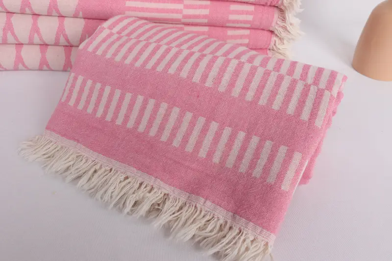 Bridesmaid Gift Towel, 70x38 Cotton Fish Design Towel, Turkish hand towel, Wedding Anniversary Gift, Valentines Day Gift, Gym Towel, Wedding Favors - 5