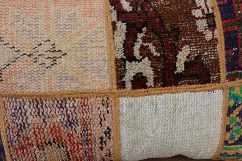 Ethnical Kilim Rug Pillow, Handmade Kilim Cushion, Pillow Case, 16x24 Beige Pillow Sham, Car Pillow Sham, Home Decor Pillow, Floor Pillow - 3