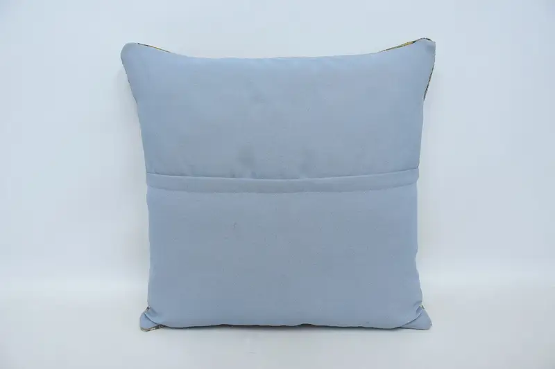 24x24 Beige Pillow, Natural Pillow Case, Cushion Case, Antique Pillows, Vintage Kilim Pillow, Kilim Cushion Sham - 6