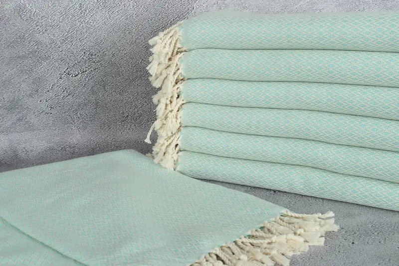 Bulk Order Towel, Custom Gifts, Personalized Gifts, 70x40 Cotton Diamond Towel, Best Friend Gift, Eco-Friendly Turkish Towel, Bridal Shower Gift - 2
