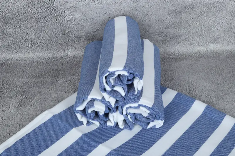 Bridal Shower Gift, Embroidered Towel, Gift For Her, 70x40 Cotton Striped Towel, Girls Weekend Getaways Gifts, Personalised Gift, Bulk Order Towel - 7