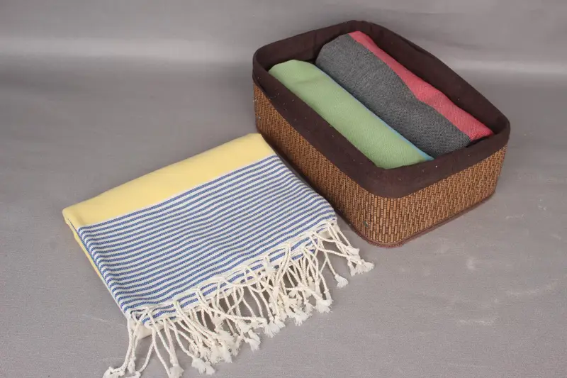 Customized Towels, Beach Theme Wedding Gift, Organic Turkish towel, 68x40 Cotton Striped Towel, Hammam towel, Hammam Towel USA, Bachelor Gifts - 7