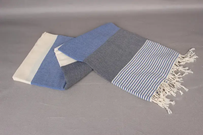 Customized Towels, Beach Theme Wedding Gift, Organic Turkish towel, 68x40 Cotton Striped Towel, Hammam towel, Hammam Towel USA, Bachelor Gifts - 5