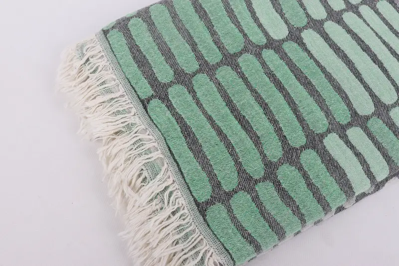 Gift For Best Friend, Housewarming Gift, 70x40 Cotton Asymmetric Design Towel, Eco-Friendly Turkish Towel, Lightweight towel, Bachelorette Gifts - 8