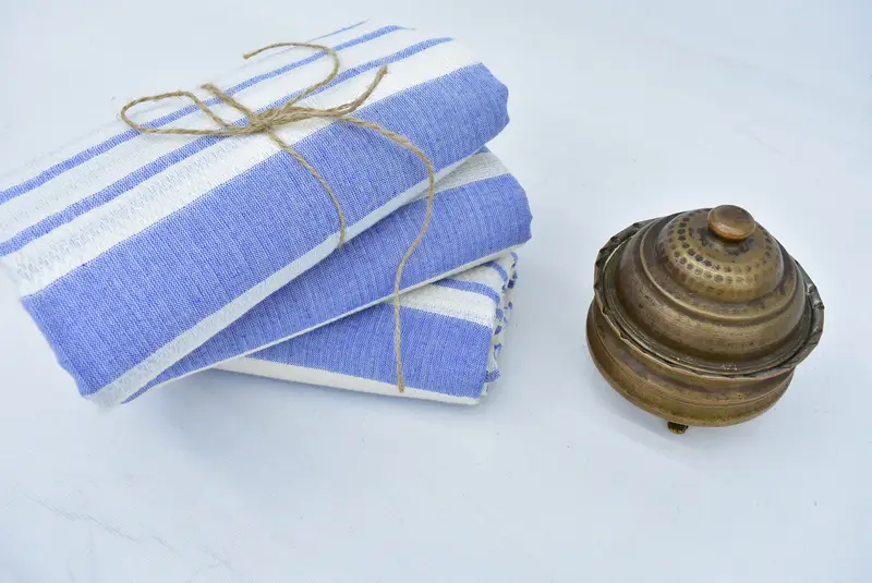 70x40 Cotton Striped Towel, Monogrammed Beach Towel, Housewarming Gift, Embroidered Turkish Towel, Merry Christmas Gifts, Bridesmaid Gifts - 5