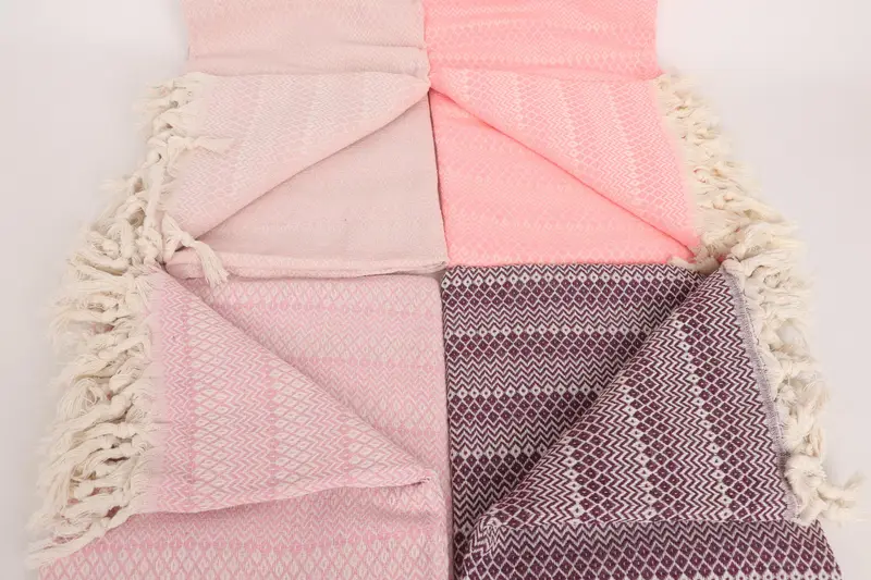 Turkish towel, Oversized Beach Towel, Housewarming Gift, 70x38 Cotton Diamond Towel, Valentines Day Gift Idea, Monogram Turkish Towel, Guest Towel - 3
