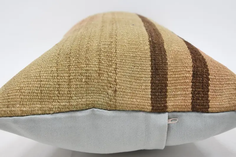 Geometric Embroidered Pillow, 12x24 Inches Decorative Pillow - 5