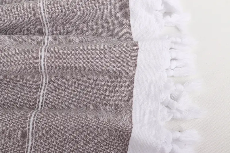 Handmade Turkish Towel, Unique Turkish towel with custom embroidery USA, Family Gift, Custom Towel, Personalized Gifts, Turkish Towel Beach - 8