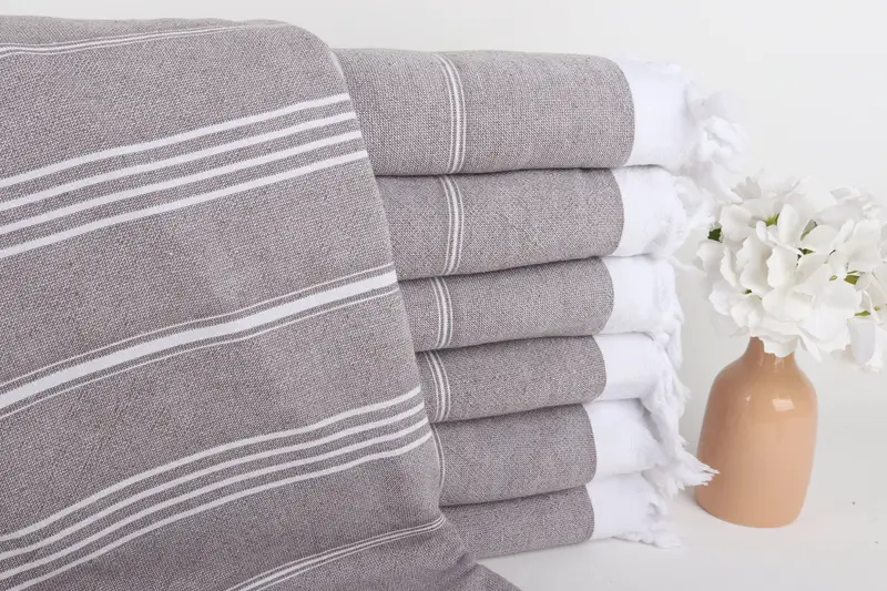 Handmade Turkish Towel, Unique Turkish towel with custom embroidery USA, Family Gift, Custom Towel, Personalized Gifts, Turkish Towel Beach - 1