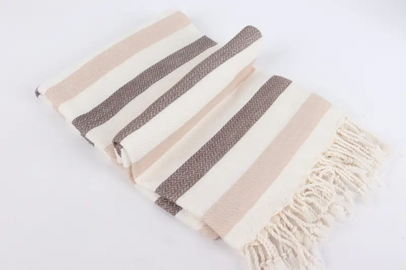 Bachelorette Party Gifts Bridesmaids, 68x40 Cotton Striped Towel, Spa Gift Towel, Lightweight towel, Gift Boxes Towel, Turkish hand towel, Gym Towel - 6