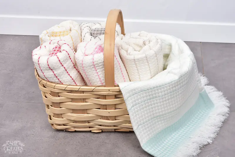 70x40 Baumwollwaffelhandtuch, maßgefertigte Hochzeitsgeschenk, personalisierte Geschenke, Geschenk für sie, Angestellte Geschenke, türkisches Badetuchset, gestickte Strandtuch - 7