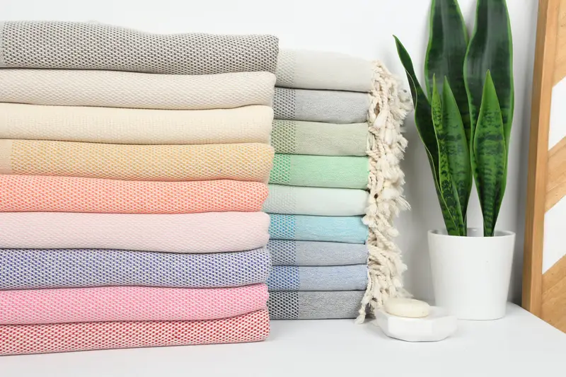 Quick-Dry Beach Towel, 70x40 Cotton Geometric Towel, Embroidery Towel, Wedding Hand Made Gift, Summer Gift, Sand-resistant towel, Halloween Gifts - 2