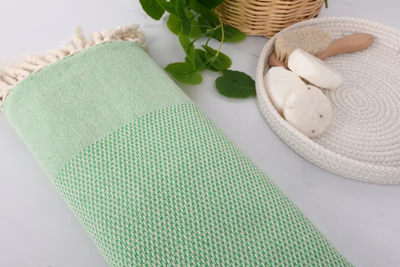 Quick-Dry Beach Towel, 70x40 Cotton Geometric Towel, Embroidery Towel, Wedding Hand Made Gift, Summer Gift, Sand-resistant towel, Halloween Gifts - 6