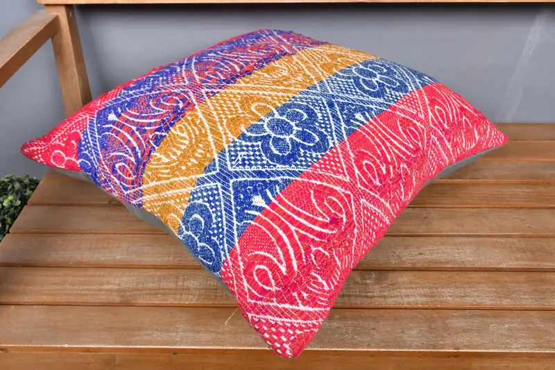 Pillow, Interior Designer Pillow, Home Decor Pillow, Personalized Gift Pillow Pillow, 20x20 Red Pillow Case, Vintage Pillow - 2