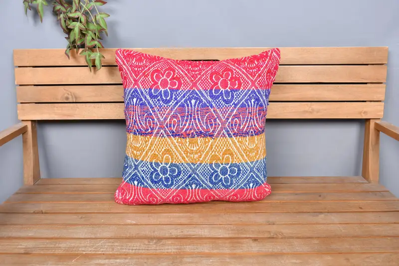 Pillow, Interior Designer Pillow, Home Decor Pillow, Personalized Gift Pillow Pillow, 20x20 Red Pillow Case, Vintage Pillow - 6