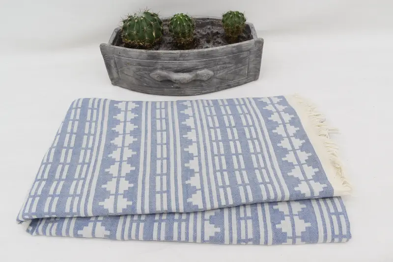 Eve taşınma hediyesi, nedime hediyeleri kişiselleştirilmiş, 70x40 pamuklu Kilim Tasarım havlu, hızlı kuru plaj havlusu, emici Türk havlu, bekar havlu - 4