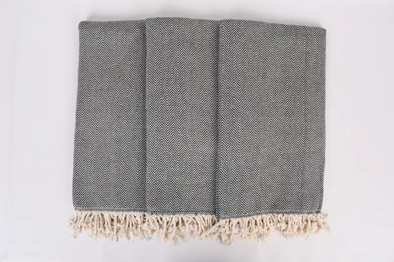 Wedding Gifts Towel, Scarf Towel, Personalized Beach Towel, 70x40 Cotton Herringbone Towel, Peshtemal Towel, Personalised Gift, Bachelorette Gifts - 7