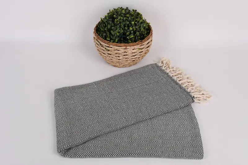 Wedding Gifts Towel, Scarf Towel, Personalized Beach Towel, 70x40 Cotton Herringbone Towel, Peshtemal Towel, Personalised Gift, Bachelorette Gifts - 4