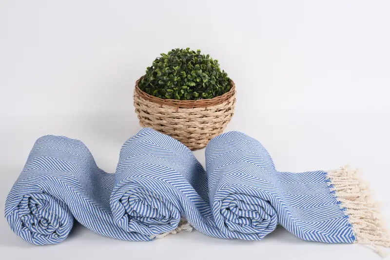 Lightweight Turkish towel, Custom Gift, Cute Beach Towel, Christmas Favors, 70x40 Cotton Herringbone Towel, Bachelorette Party Decorations - 8