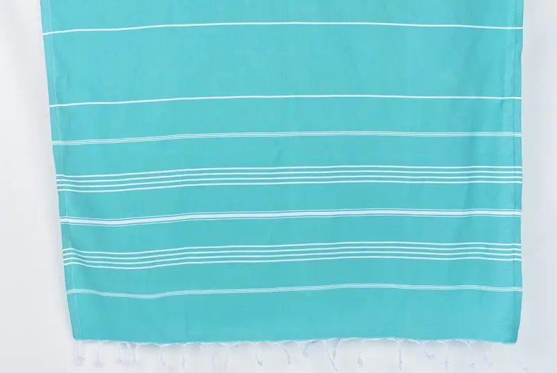 Home Gift, Turkish bath towel, Handmade Gift, 70x40 Cotton Striped Towel, Hammam Towel USA, Handmade Turkish Towel, Sand-free towel, Yoga Towel - 8