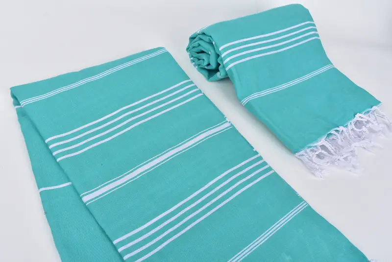 Home Gift, Turkish bath towel, Handmade Gift, 70x40 Cotton Striped Towel, Hammam Towel USA, Handmade Turkish Towel, Sand-free towel, Yoga Towel - 7