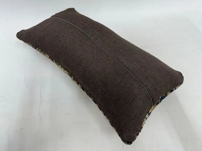 Tribal Pillow Cover, Muted Pillow Sham, 10x20 Beige Cushion Cover, Vintage Kilim Pillow, Turkish Pillow, Antique Pillows, Cushion Cover - 7