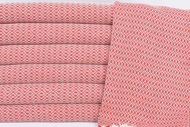 Kitchen Towel, Embroidery Towel, Turkish Tea Towel, Turkish Hand Towel, 40x20 Cotton Diamond Towel, Bachelorette Party Favor, Housewarming Gift - 2