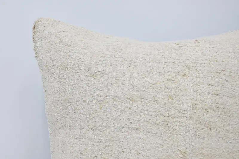 Outdoor Pillow Sham, Pillow Cover, Gift Pillow, 18x18 White Pillow, Ethnical Kilim Rug Pillow, Interior Designer Pillow - 2