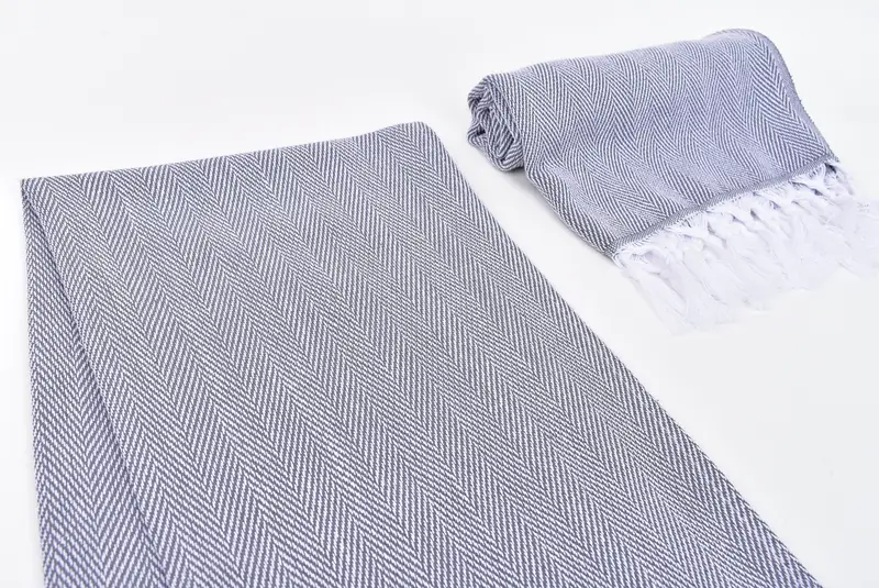 Gift Towel, Guest Towel, Girl Trip Party Favor, Turkish Towel Hand Towel, Turkish Hand Towel, 36x18 Cotton Herringbone Towel, Monogrammed Hand Towel - 7