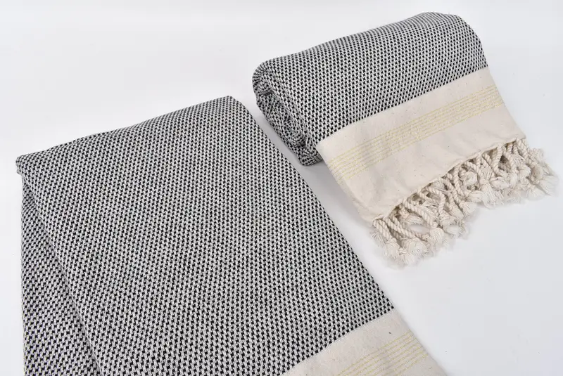 68x40 Cotton Striped Towel, Custom Bath Towel, Wedding Gift, Bulk Order Towel, Cotton towel, Custom Beach Towel, Wedding Day Gift For Bride - 7