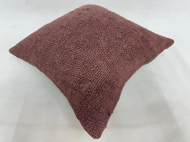 Gift Pillow, Home Decor Pillow, Pillow for Couch, 16x16 Purple Cushion, Sustainable Cushion Case, Handmade Throw Cushion, Pillow Sham - 6