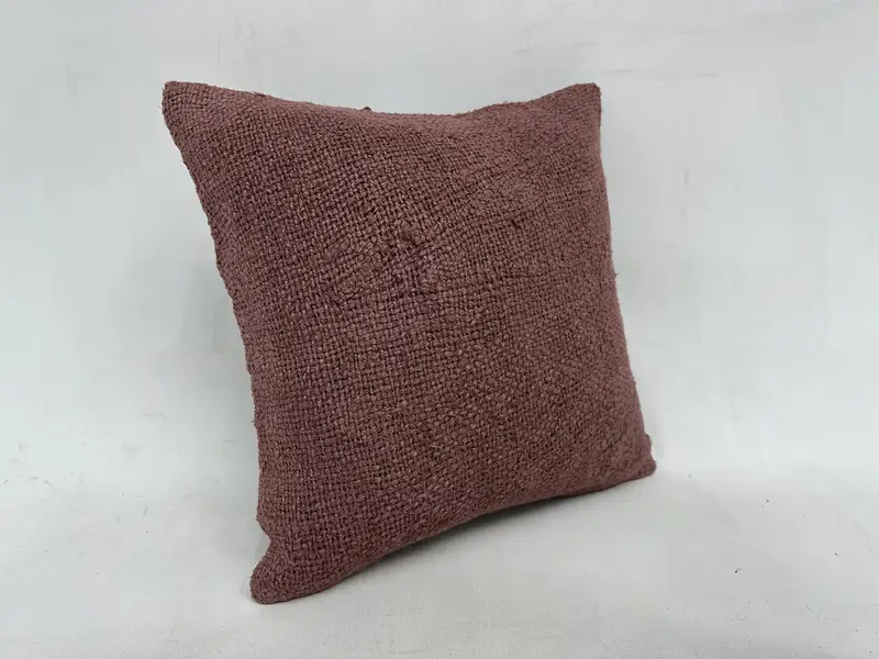 Gift Pillow, Home Decor Pillow, Pillow for Couch, 16x16 Purple Cushion, Sustainable Cushion Case, Handmade Throw Cushion, Pillow Sham - 3