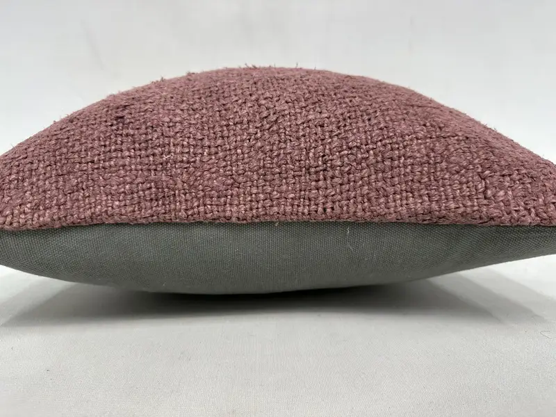 Gift Pillow, Home Decor Pillow, Pillow for Couch, 16x16 Purple Cushion, Sustainable Cushion Case, Handmade Throw Cushion, Pillow Sham - 5
