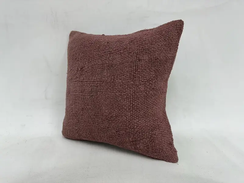Gift Pillow, Home Decor Pillow, Pillow for Couch, 16x16 Purple Cushion, Sustainable Cushion Case, Handmade Throw Cushion, Pillow Sham - 4