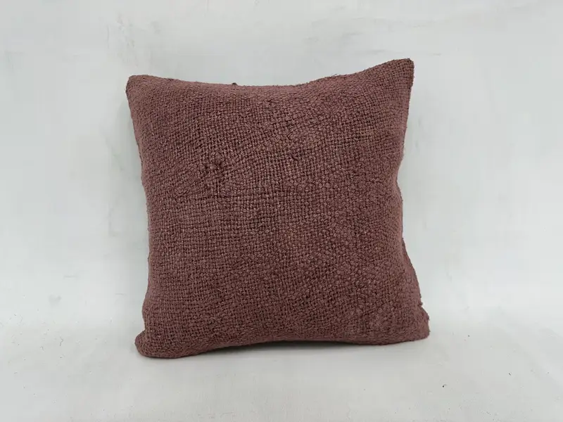 Gift Pillow, Home Decor Pillow, Pillow for Couch, 16x16 Purple Cushion, Sustainable Cushion Case, Handmade Throw Cushion, Pillow Sham - 1