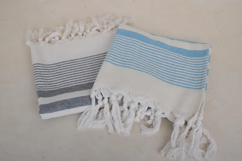 36x18 Cotton Striped Terry Towel, Small Bath Towels, Summer Towel, Xmas Gifts, Bachelorette Party Gifts, Personalized Hand Towel, Personalized Gift - 5