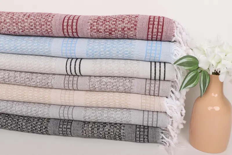Bridesmaid Gift Towel, 70x36 Linen Striped Towel, Beach Towel Gift, Bridal Shower Gifts, Pool Towels, Monogram Beach Towel, Peshtemal Towel USA - 2
