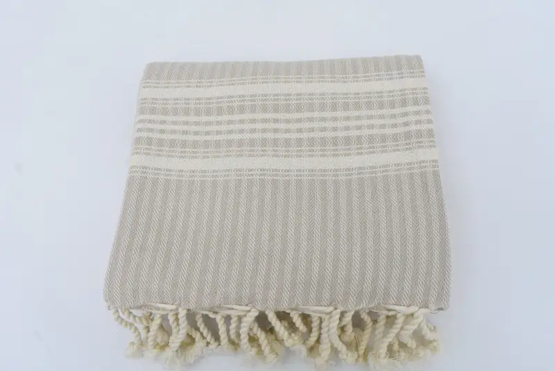 Lightweight towel, Organic Cotton Towel, Soft towel, Bachelor Bachelorette Party Favors, Bachelorette Favor, Spa Towel, 68x38 Cotton Striped Towel - 6