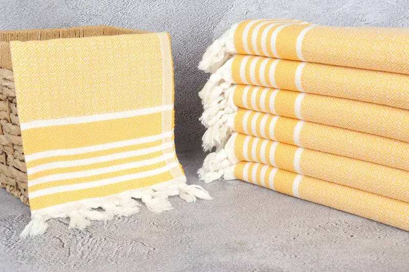 Monogram Hand Towel, 32x16 Cotton Diamond Towel, Kitchen Towel, Halloween Bachelorette Party Favors, Summer Towel, Family Gift, Turkish Hand Towel - 3