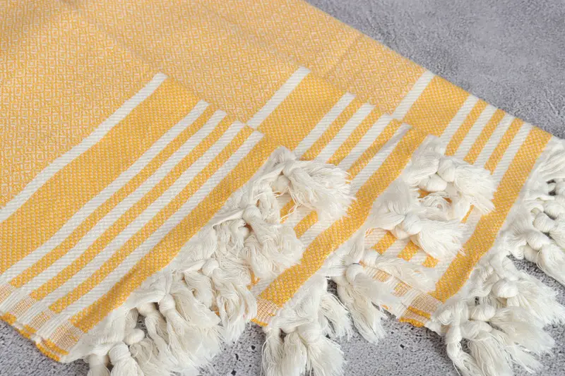 Monogram Hand Towel, 32x16 Cotton Diamond Towel, Kitchen Towel, Halloween Bachelorette Party Favors, Summer Towel, Family Gift, Turkish Hand Towel - 5