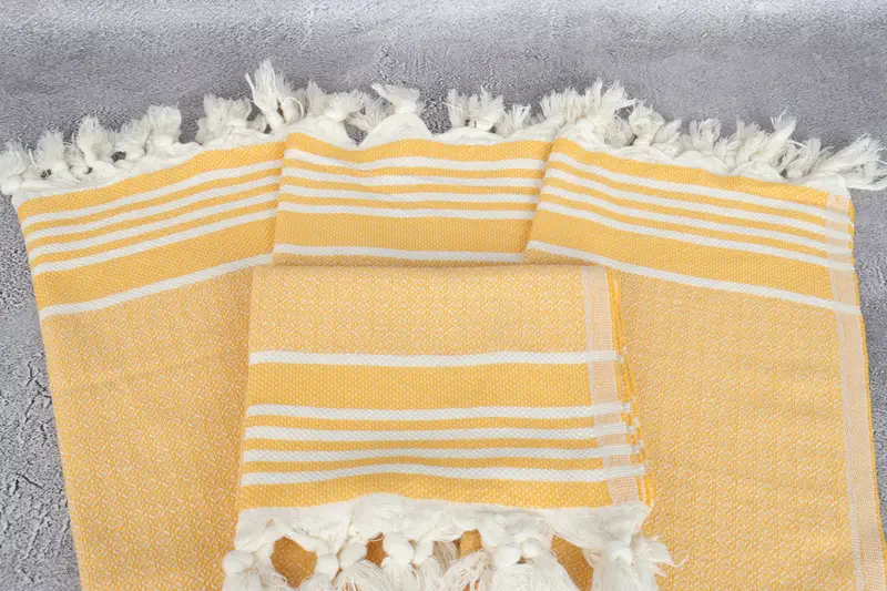 Monogram Hand Towel, 32x16 Cotton Diamond Towel, Kitchen Towel, Halloween Bachelorette Party Favors, Summer Towel, Family Gift, Turkish Hand Towel - 4