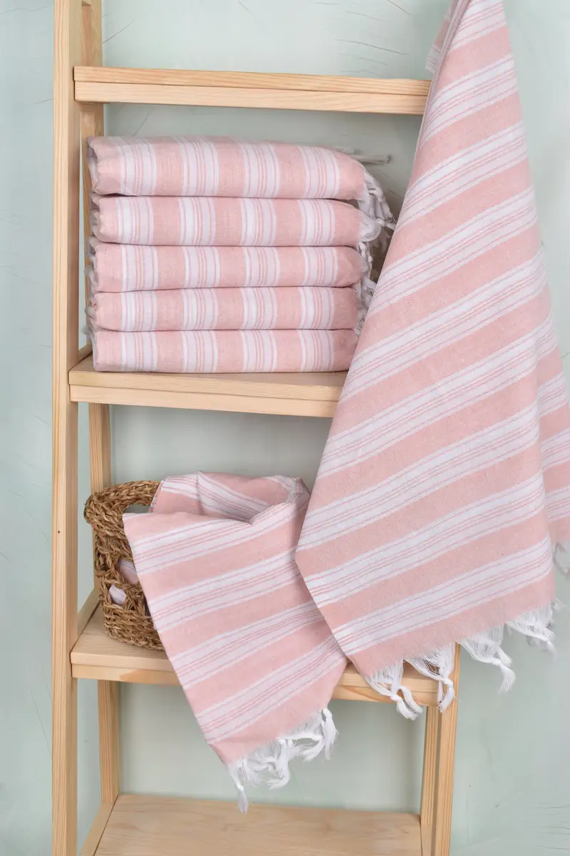 70x40 Cotton Striped Towel, Turkish towel, Personalized Turkish Beach Towel, Custom Gifts, Beach towel, Towel With Name, Gym Towel, Custom Towel - 3