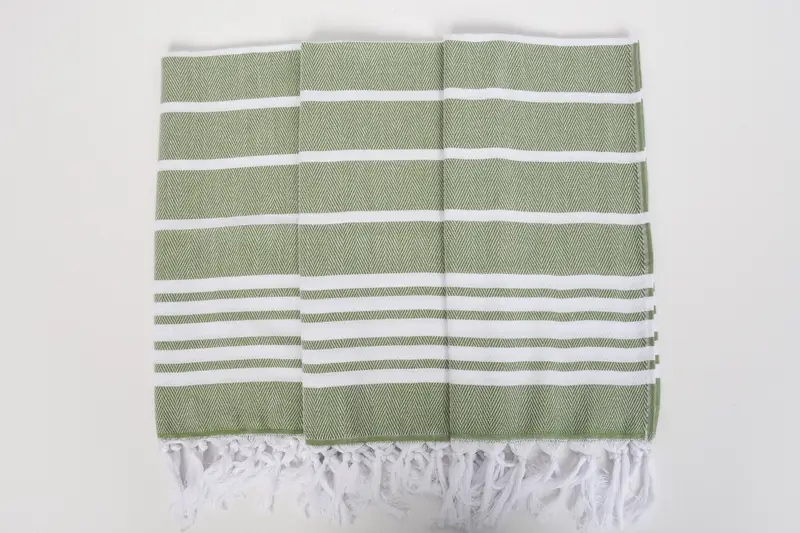 Türkisches Geschirrtuch, 40x20 Baumwoll Zick Zack -Handtuch, Brautduschengunst, Fitnesshandtuch, Geschenk für das Haus, personalisiertes Handtuch, türkisches Handtuch Handtuch - 7