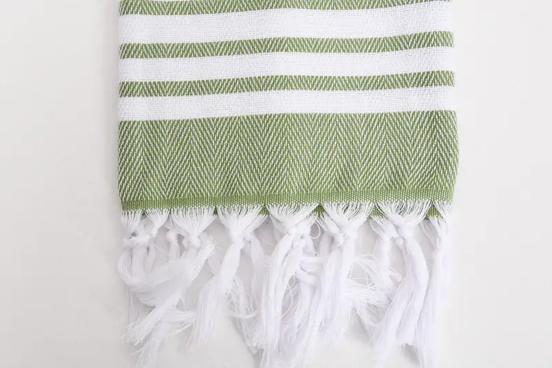 Türkisches Geschirrtuch, 40x20 Baumwoll Zick Zack -Handtuch, Brautduschengunst, Fitnesshandtuch, Geschenk für das Haus, personalisiertes Handtuch, türkisches Handtuch Handtuch - 3
