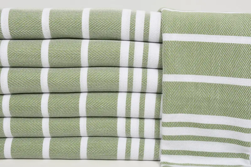 Türkisches Geschirrtuch, 40x20 Baumwoll Zick Zack -Handtuch, Brautduschengunst, Fitnesshandtuch, Geschenk für das Haus, personalisiertes Handtuch, türkisches Handtuch Handtuch - 1