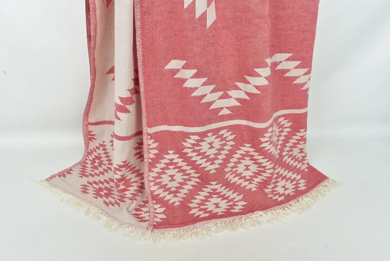 Bedspread, Extra Large Tablecloth, Bachelorette Party Favors, Throw Blanket, 84x56 Cotton Kilim Design Towel, Personalized Bridesmaid Gift - 8