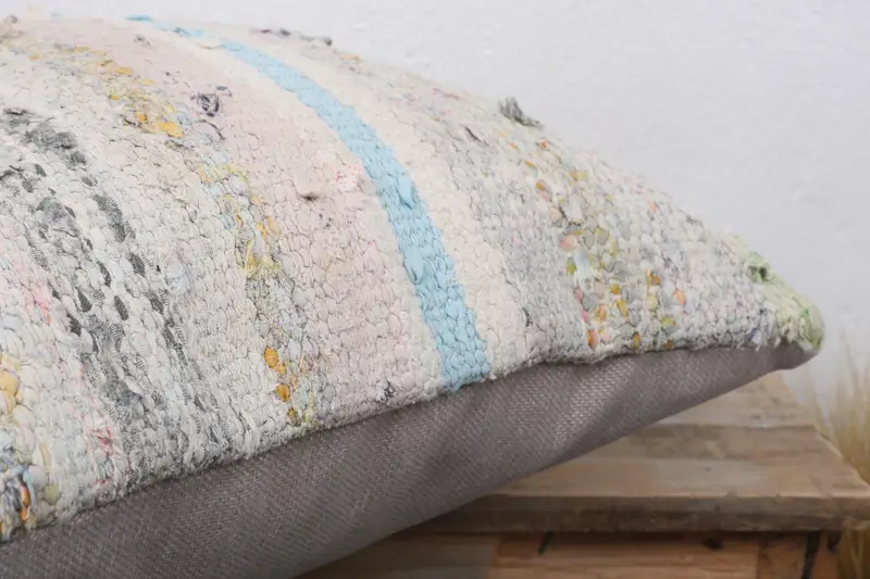 Car Pillow Cover, Morroccon Kilim Cushion Cushion Cover, Gift Pillow, 18x18 Beige Cushion Case, Turkish Kilim Pillow, Cushion Cover, Turkish Pillow - 6