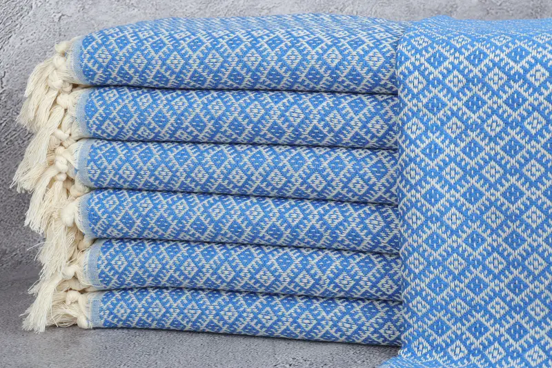 Personalized Hand Towel, Grandma Gift, Personalized Gift, Guest Towel, Personalized Kitchen Towel, Custom Turkish Towel, 38x20 Cotton Diamond Towel - 1