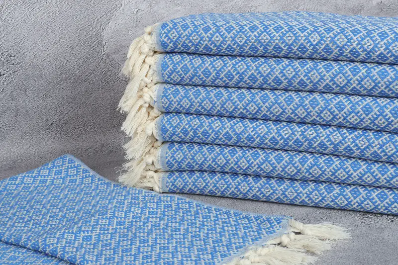 Personalized Hand Towel, Grandma Gift, Personalized Gift, Guest Towel, Personalized Kitchen Towel, Custom Turkish Towel, 38x20 Cotton Diamond Towel - 2